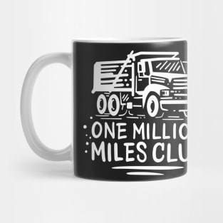 TRUCK DRIVER: One Million Miles Club Gift Mug